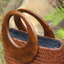 Carregar imagem para a galeria, Sac en rotin Lou BC