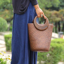 Carregar imagem para a galeria, Sac en rotin Lou BC