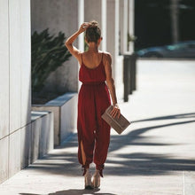 Carregar imagem para a galeria, combinaison pantalon modèle  soirée cocktail décontracté chic élégant be cover