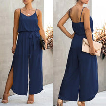 Carregar imagem para a galeria, combinaison pantalon modèle  soirée cocktail décontracté chic élégant be cover