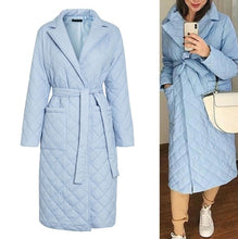 Carregar imagem para a galeria, manteau beige doudoune manches longues veste beige cardigan beige automne hiver beige chaud coton polyester chic tendance fashion be cover
