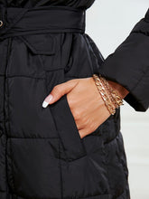 Carregar imagem para a galeria, manteau doudoune manches longues veste cardigan automne hiver chaud coton polyester chic tendance fashion be cover