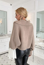 Charger l'image dans la galerie, pull beige sweater automne hiver chaud coton nylon chic tendance fashion be cover