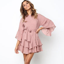 Charger l'image dans la galerie, robe longue courte robe de cocktail robe de soiréeété plage légère coton polyester
