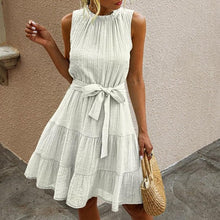 Charger l'image dans la galerie, robe longue courte robe de cocktail robe de soiréeété plage légère coton polyester