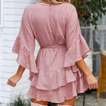 Charger l'image dans la galerie, robe longue courte robe de cocktail robe de soiréeété plage légère coton polyester