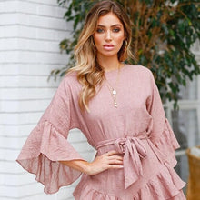 Charger l'image dans la galerie, robe longue courte robe de cocktail robe de soiréeété plage légère coton polyester