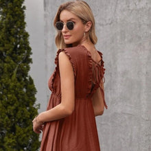 Charger l'image dans la galerie, robe longue été plage légère coton polyester