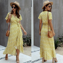 Charger l'image dans la galerie, robe longue courte robe de cocktail robe de soiréeété plage légère coton polyester