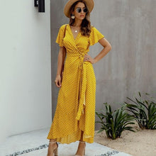 Charger l'image dans la galerie, robe longue courte robe de cocktail robe de soiréeété plage légère coton polyester