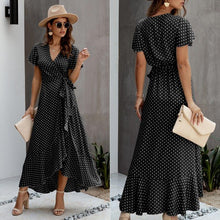 Charger l'image dans la galerie, robe longue courte robe de cocktail robe de soiréeété plage légère coton polyester