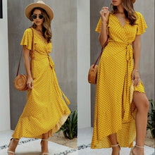 Charger l'image dans la galerie, robe longue courte robe de cocktail robe de soiréeété plage légère coton polyester