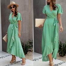 Charger l'image dans la galerie, robe longue courte robe de cocktail robe de soiréeété plage légère coton polyester
