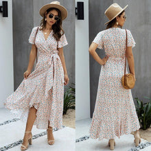 Charger l'image dans la galerie, robe longue courte robe de cocktail robe de soiréeété plage légère coton polyester
