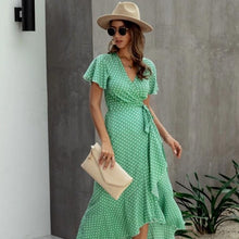 Charger l'image dans la galerie, robe longue courte robe de cocktail robe de soiréeété plage légère coton polyester