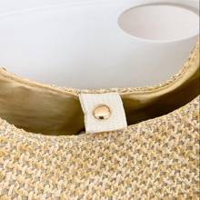 Charger l'image dans la galerie, sac en rotin tendance marron beige sac de plage be cover