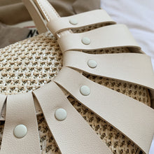 Upload image to gallery, Sac à main en rotin/cuir Winston
