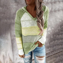 Charger l&#39;image dans la galerie, pull capuche sweater automne hiver chaud coton polyester chic tendance fashion.
