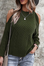 Charger l&#39;image dans la galerie, pull sweater bleu automne hiver chaud coton polyester chic tendance fashion

